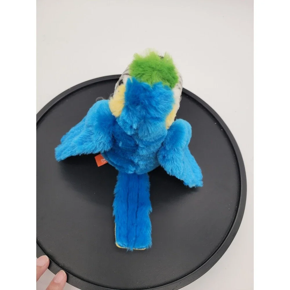 Wild Republic Parrot Macaw Plush Stuffed Animal Bird Blue Green Yellow 8